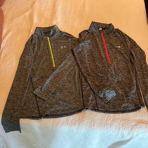Under Armour 1/4 zip jackets
